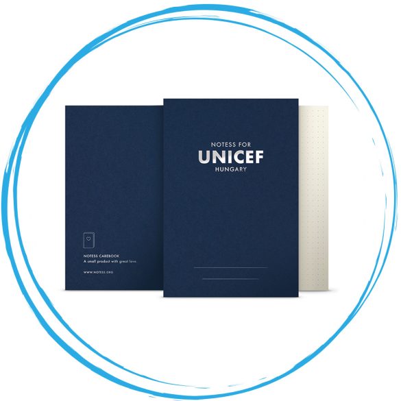 Notess Carebook for UNICEF (Kék)