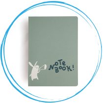 Nyuszis A5 notebook (matcha-zöld) - vásárlásod segít!