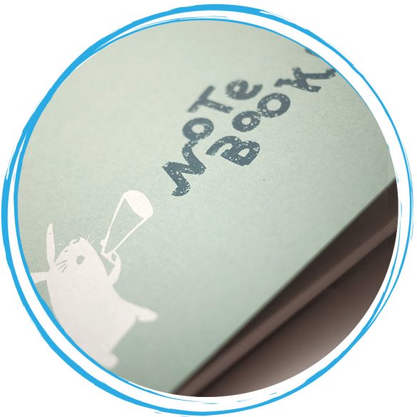 Nyuszis A5 notebook (matcha-zöld) - vásárlásod segít!