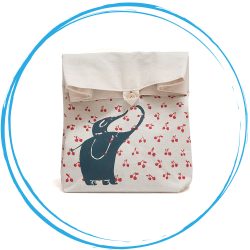Elefántos uzsonnás táska - vásárlásod segít!